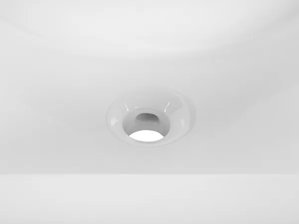 Comad Keramické umývadlo Lava 46x61x17 cm biele