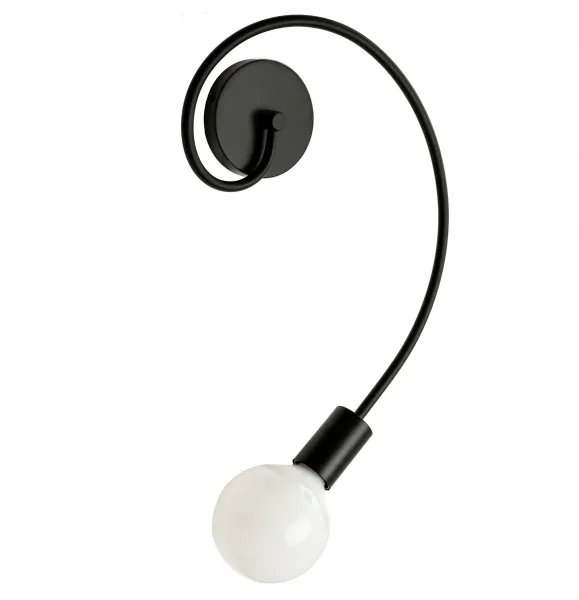 TooLight Nástenná lampa APP743-1W čierna