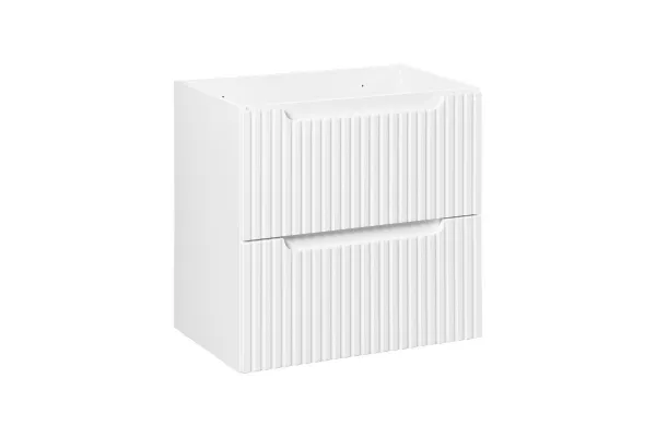 Comad Kúpeľňová zostava Nova White so skrinkami a umývadlami 140 cm biela/dub evoke