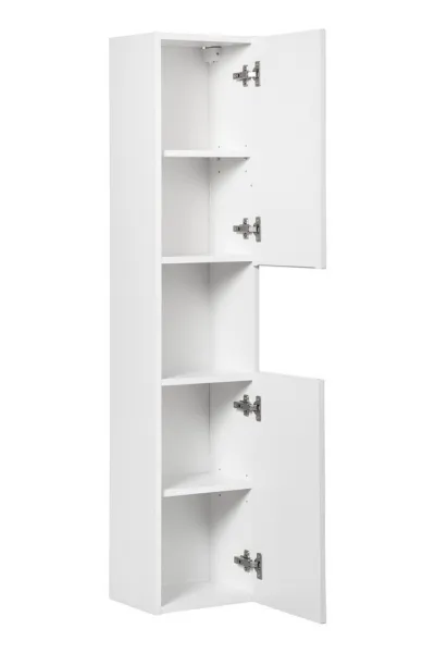 Comad Kúpeľňová zostava Nova White 100 cm so skrinkami a umývadlom biela/dub evoke