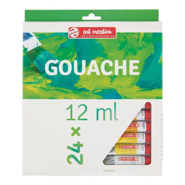 Talens Art Creation gvaše, temperové farby, 24 x 12ml-Talens Art Creation