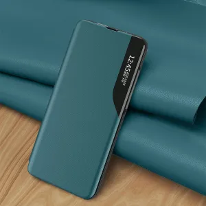 MG Eco Leather View knižkové puzdro na Huawei P40, čierne