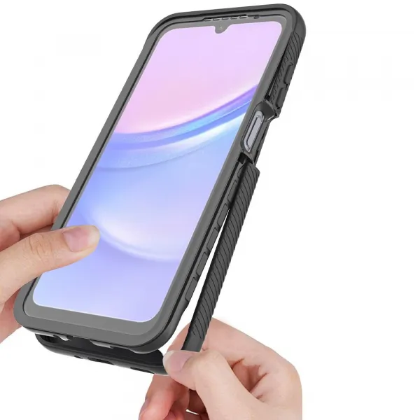 Tech-Protect Defense 360 kryt na Samsung Galaxy A16 4G / 5G, čierny