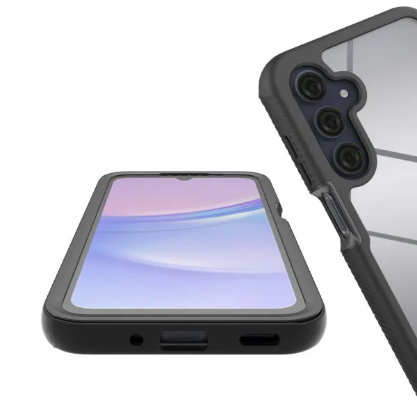 Tech-Protect Defense 360 kryt na Samsung Galaxy A16 4G / 5G, čierny