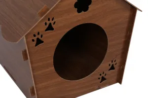ASIR Domček pre mačky 199 hnedý 40 cm