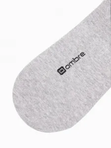 Pánske ponožky na leto čierne/sivé