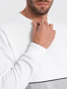Originálna pánska mikina sivá