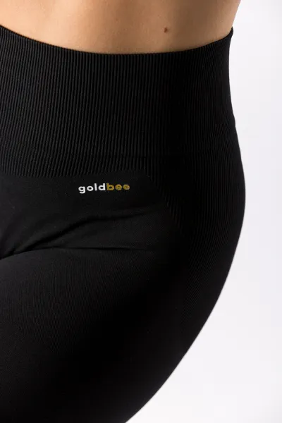 GoldBee Legíny PerfectFit Black Barva: Black, Velikost: M