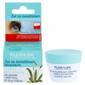 FlosLek Laboratorium Eye Care gél na očné okolie so skorocelom a očiankou 10 g