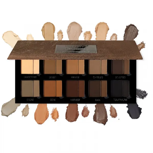 Danessa Myricks Beauty Groundwork multifunkčná paleta na tvár odtieň Defining Neutrals 26 g