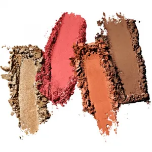 Smashbox Halo Sculpt + Glow Face Palette paletka rozjasňovačov a líceniek odtieň Coral Saturation 15,7 g