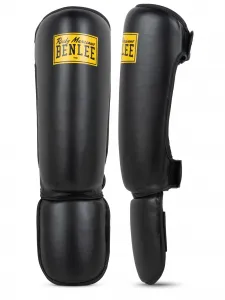 Lonsdale Artificial leather shin guards (1 pair)
