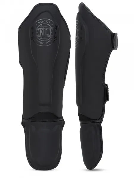 Lonsdale Artificial leather shin guards (1 pair)