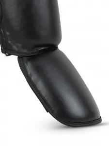 Lonsdale Artificial leather shin guards (1 pair)