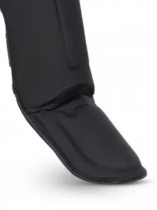 Lonsdale Artificial leather shin guards (1 pair)