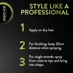Syoss Strong Hold Hairspray silne tužiaci lak na vlasy 3v1 300 ml