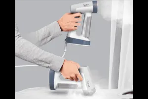 Naparovač odevov Tefal Pure Force 2v1 DT8722E0 Oceánovo modrý/Biely