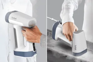 Naparovač odevov Tefal Pure Force 2v1 DT8722E0 Oceánovo modrý/Biely