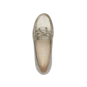 Kožené lesklé mokasíny Tamaris Comfort®