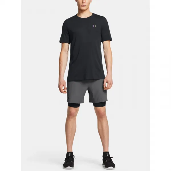 Pánske tréningové kraťasy UNDER ARMOUR UA Vanish Woven 2in1 Sts-GRY