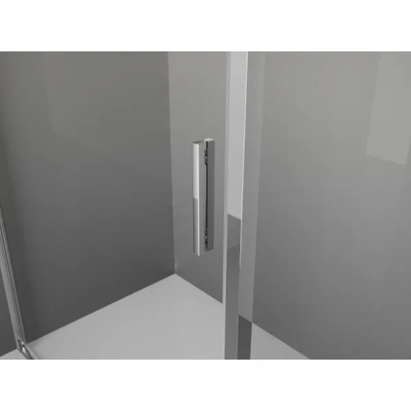 MEXEN - Exo sprchové dvere krídlové 80, transparent, chróm 817-080-000-01-00