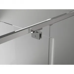 MEXEN - Exo sprchové dvere krídlové 155, transparent, chróm 819-155-000-01-00