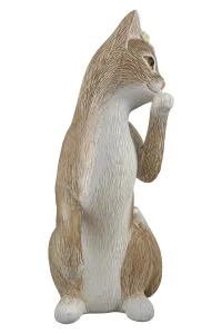 Gilde Dekorační figurky Kočka Nala, sedící, sada 2 ks