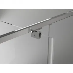 MEXEN - Exo sprchové dvere krídlové 145, transparent, chróm 819-145-000-01-00