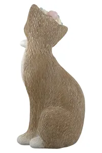Gilde Dekorační figurky Kočka Nala, sedící, sada 2 ks