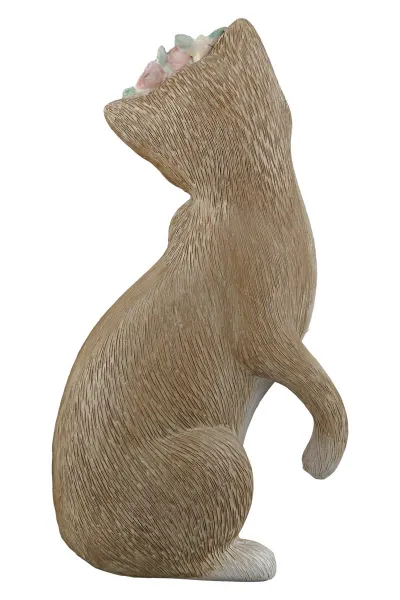 Gilde Dekorační figurky Kočka Nala, sedící, sada 2 ks
