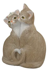 Gilde Dekorační figurka Kočky Nala a Nico