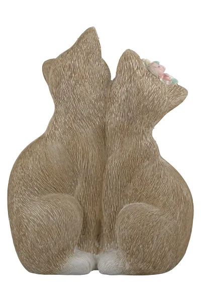 Gilde Dekorační figurka Kočky Nala a Nico