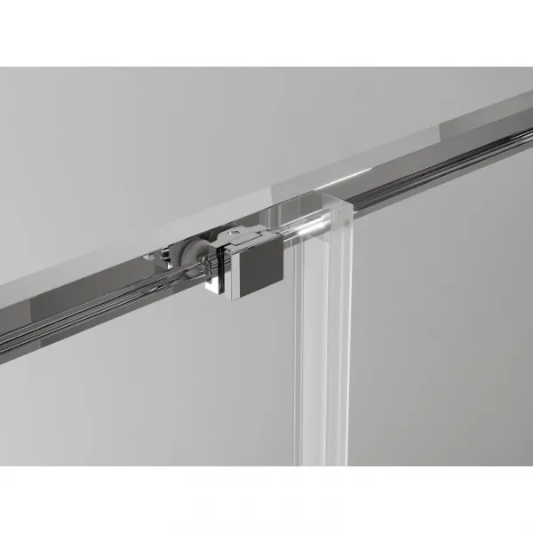 MEXEN - Exo posuvné sprchové dvere 155, transparent, chróm 8151-155-000-01-00