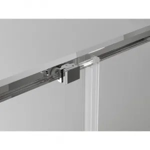 MEXEN - Exo posuvné sprchové dvere 155, transparent, chróm 8151-155-000-01-00