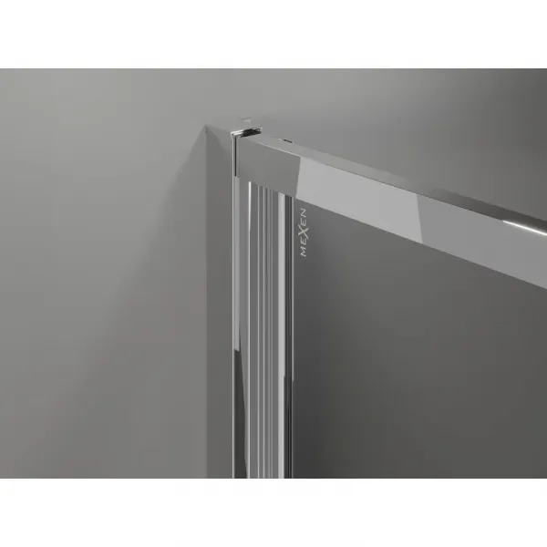 MEXEN - Exo skladacie sprchové dvere 75, transparent, chróm 816-075-000-01-00