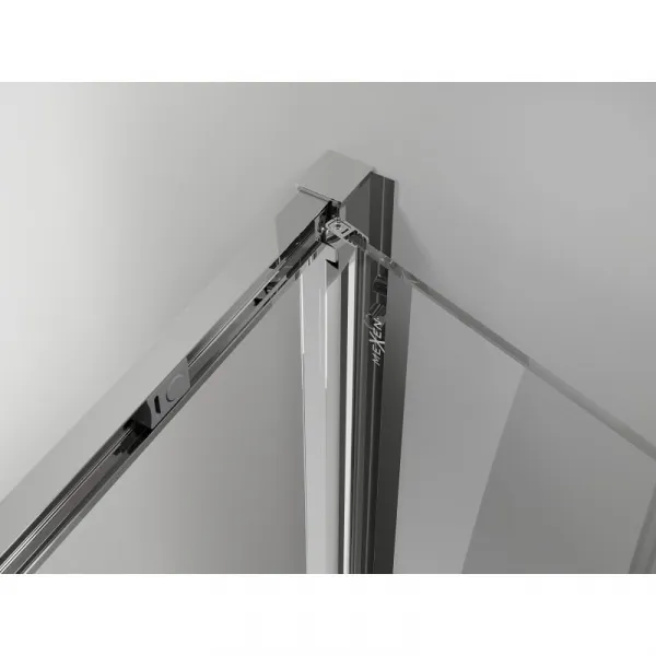 MEXEN/S - Exo sprchovací kút skladacie dvere 70 x 70, transparent, chróm 816-070-070-01-00