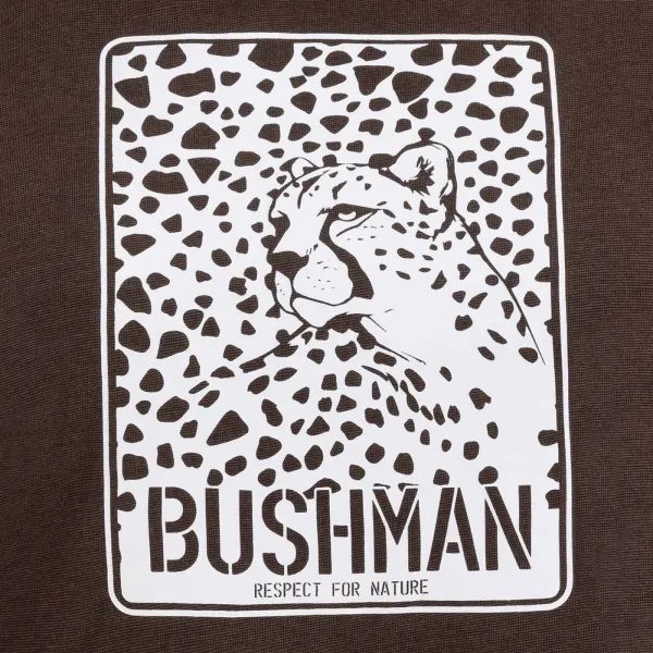 Bushman Dámske tričko Orania, tmavohnedé M