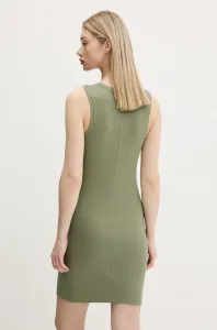Tommy Jeans priliehavé šaty bavlnené s elastanom