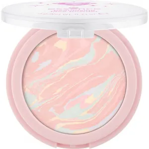 essence Superman kompaktný púder pre rozjasnenie pleti 6 g