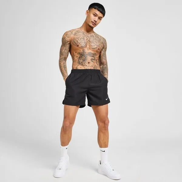 Nike ESSENTIAL LAP 5 Pánske plavecké šortky, čierna, veľkosť