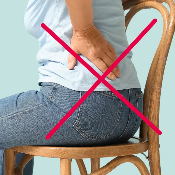 Ergonomické sedadlo, sklápacie a prenosné