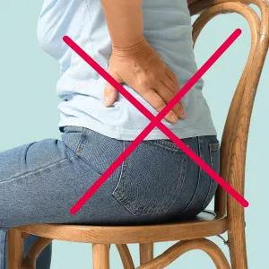 Ergonomické sedadlo, sklápacie a prenosné