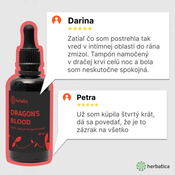 Dračia krv kvapky 50ml - Herbatica