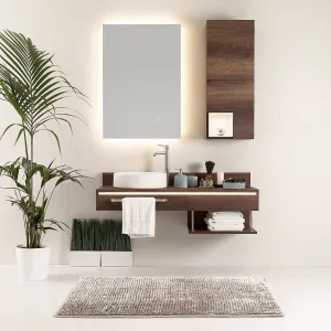 3kraft Kúpeľňový koberec Bati cappuccino, veľkosť 70x120