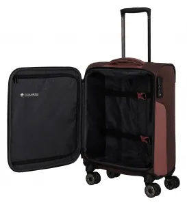 Kufor do lietadla 55x40x20 Travelite Viia 4w S Rose