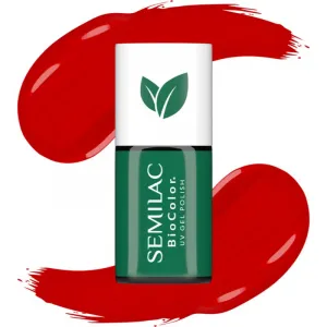 Semilac UV Hybrid BioColor gélový lak na nechty s použitím UV/LED lampy odtieň 719 Red Cranberries 7 ml
