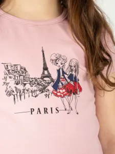 Dievčenské tričko PARIS s krátkym rukávom