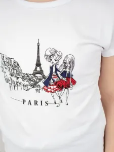 Dievčenské tričko PARIS s krátkym rukávom