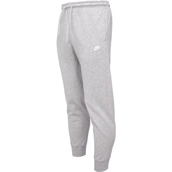 Nike CLUB FLEECE Pánske bežecké tepláky, sivá, veľkosť
