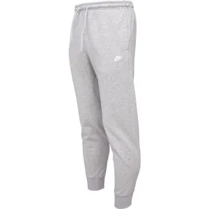 Nike CLUB FLEECE Pánske bežecké tepláky, sivá, veľkosť
